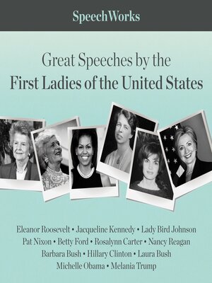 cover image of Great Speeches by the First Ladies of the United States